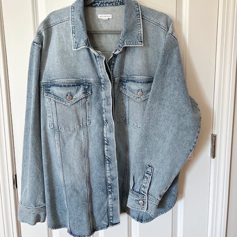 Good American Oversized Denim Jacket – NWT - 2X/3X